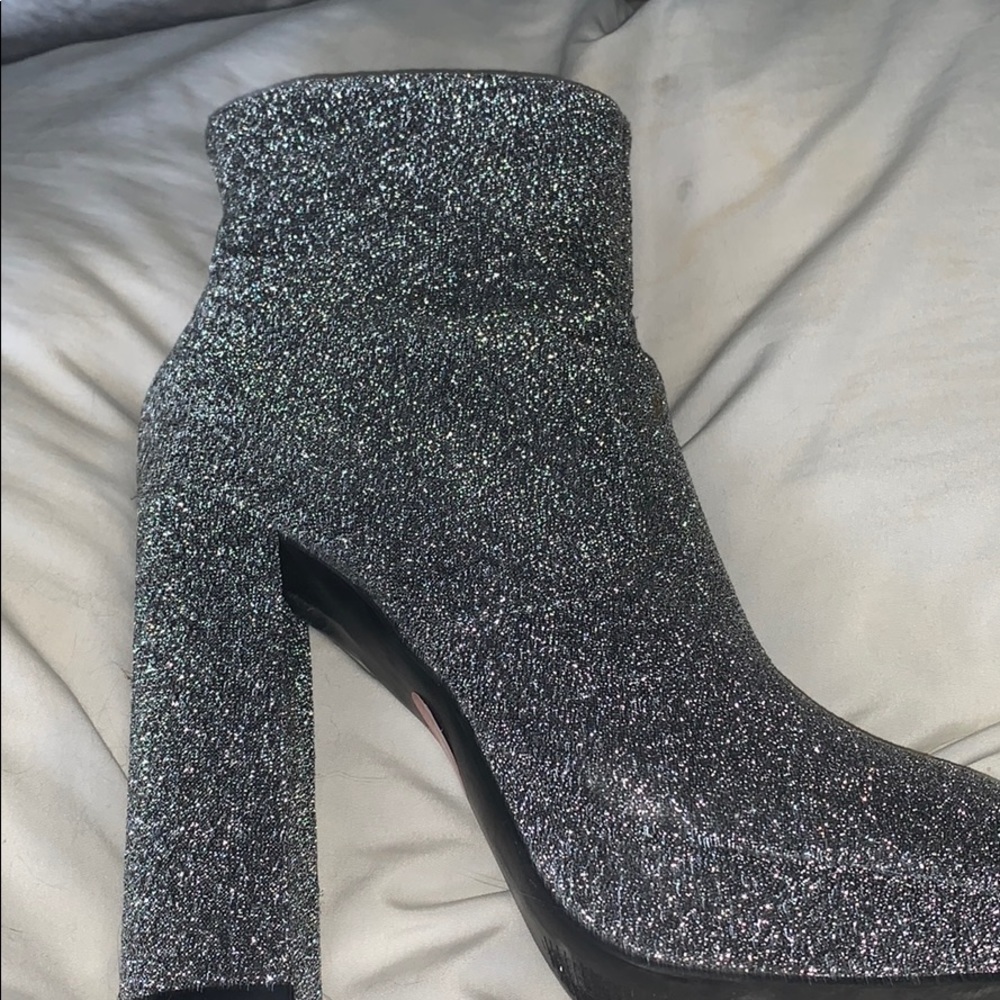 Shiny high heels
